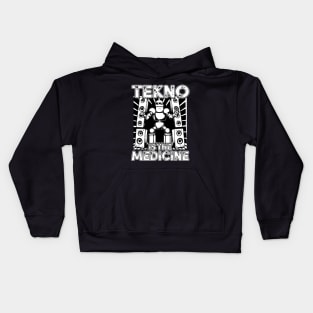 Tekno Is The Medicine Mech Kids Hoodie